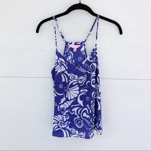Lilly Pulitzer Silk Dusk Tank Top